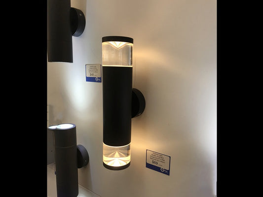 Up/Down Outdoor Light A124-Black - Galaxy Lighting NZ