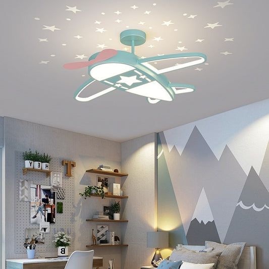 Fancy Carton Plane Ceiling Light C147 - Galaxy Lighting NZ
