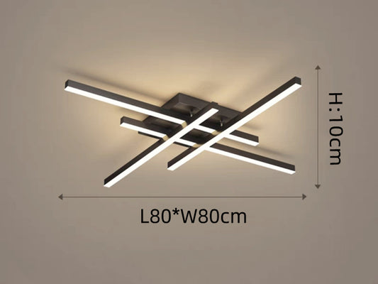 Modern LED Ceiling Light C154-80cm - Galaxy Lighting NZ