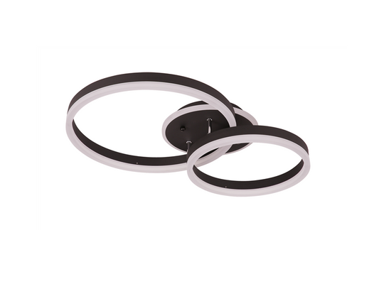 Modern LED Black Color Ceiling Light C158-75cm - Galaxy Lighting NZ