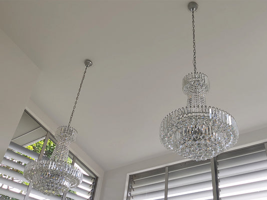 Luxury Crystal Chandelier D102-90cm ,Three Sizes - Galaxy Lighting NZ