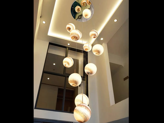 Unique Design Drop Light D316-90cm - Galaxy Lighting NZ