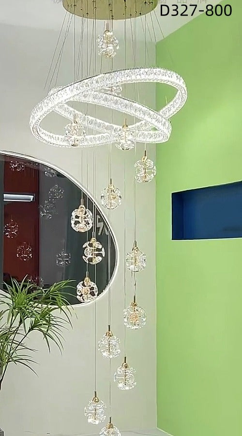 Color Change LED Drop Light With Remote Control D327-800,Two Sizes - Galaxy Lighting NZ