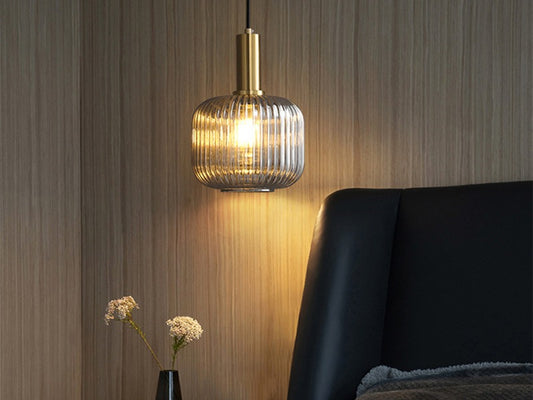 Smoky Grey Pendant Light P111-SG - Galaxy Lighting NZ