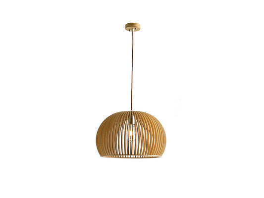 Wooden Pendant Light P178 - Galaxy Lighting NZ