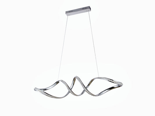 LED Crystal Pendant/Kitchen Light P231-1.1M - Galaxy Lighting NZ