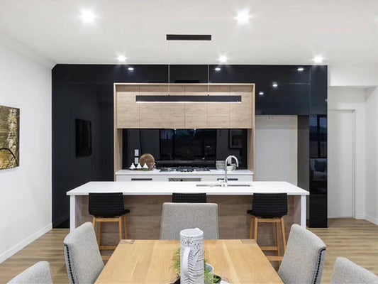 Brushed Black LED Pendant Light,Three Sizes P313-1.5M - Galaxy Lighting NZ