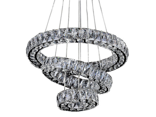 RGB Color Change LED Pendant Light P322-3Rings - Galaxy Lighting NZ