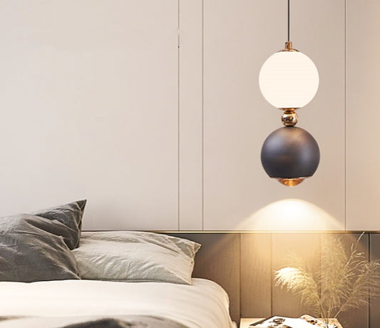 FREE LIFTING Grey Colour LED Pendant Light/Bedside Feature Light P443-Grey - Galaxy Lighting NZ