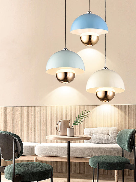 FREE LIFTING Beige Colour LED Pendant Light/Bedside Feature Light P445-Beige - Galaxy Lighting NZ