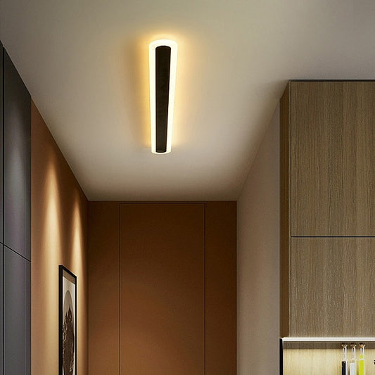 Stylish Black LED Wall Light W107-80cm - Galaxy Lighting NZ