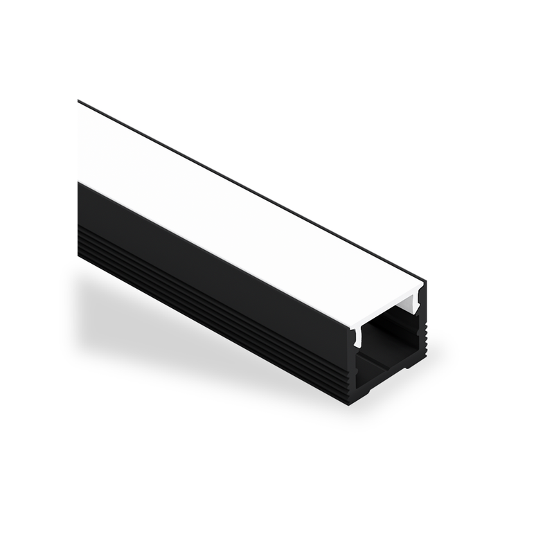 LS1613 Deep Surface Aluminium Profile, 2.5m