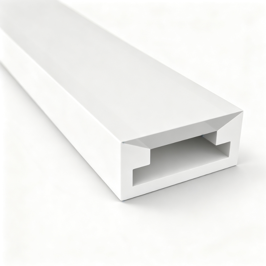 Neon Diffuser Tube for LED Strip, 1m - 5x11mm white, fits 8mm strip