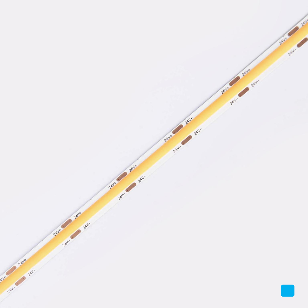 Dot-Free COB Waterproof LED Strip 10W/m, 24V, IP67, 5m Reel