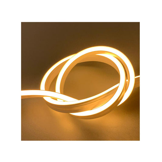 Neon Flex Side Bend 6x11mm 9.6W/m, 24V, IP67 - 3000K Warm White / 1m
