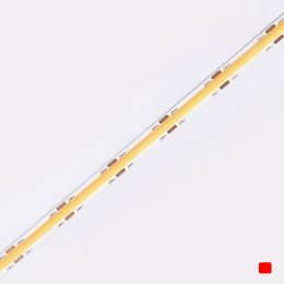 Dot-Free COB LED Strip 10W/m, 24V, IP20, 5m Reel - Red