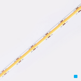 Dot-Free COB LED Strip 10W/m, 24V, IP20, 5m Reel - Blue