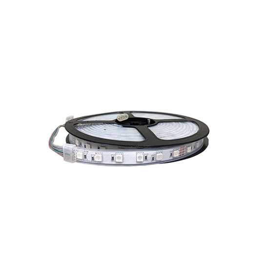 Rainbow RGB Waterproof LED Strip 14.4W/m, 24V, IP65, 5m Reel - RGB