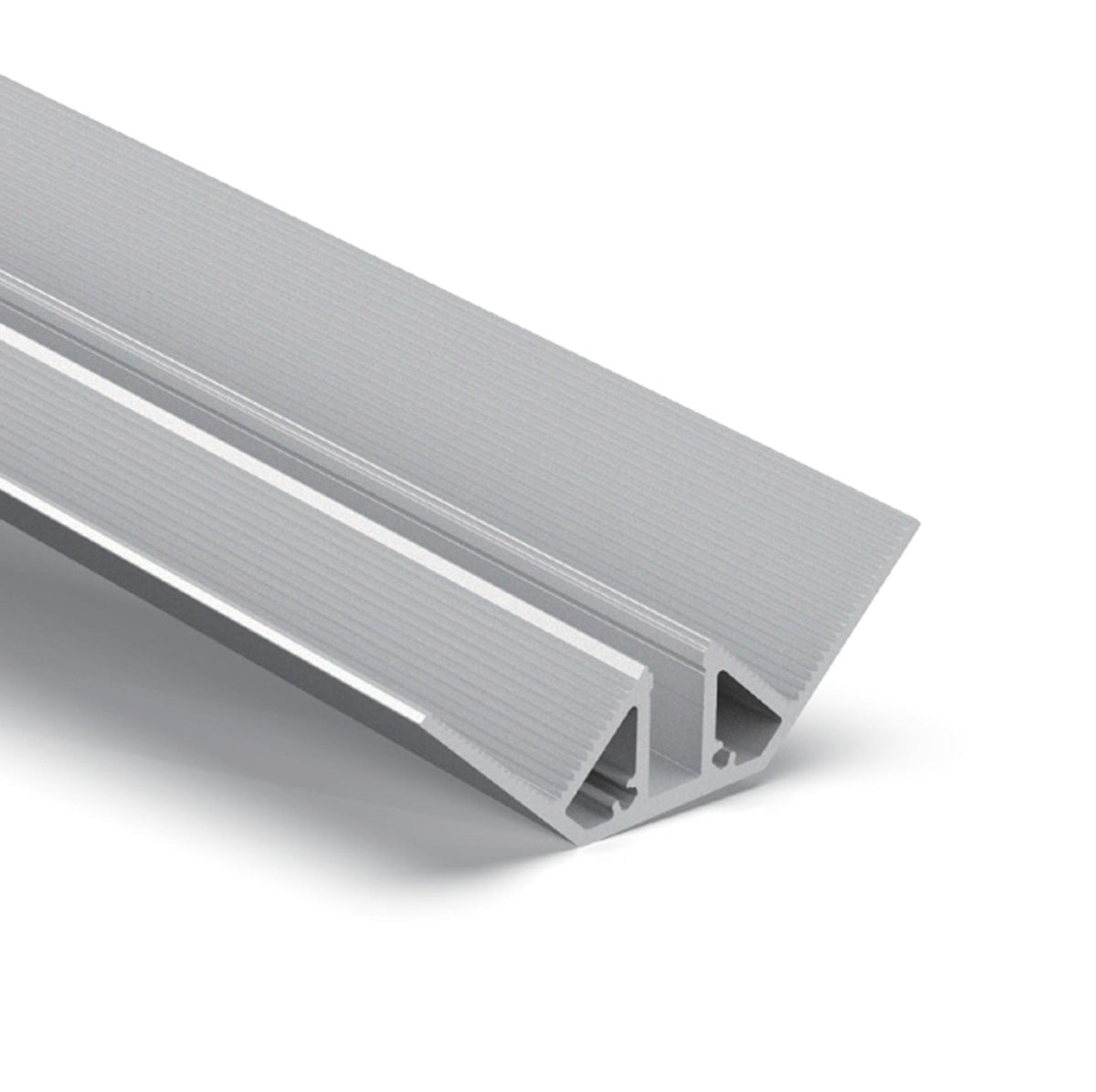 Internal Corner Trimless Plaster-In Aluminium Profile, 2m