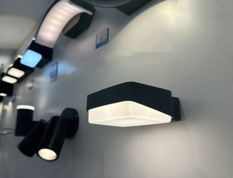 Anthracite LED Outdoor Light IP65 A-Pukaki 3000K - Galaxy Lighting NZ