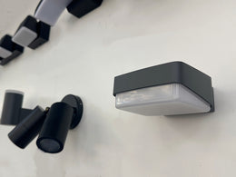 Anthracite LED Outdoor Light IP65 A-Pukaki 3000K - Galaxy Lighting NZ