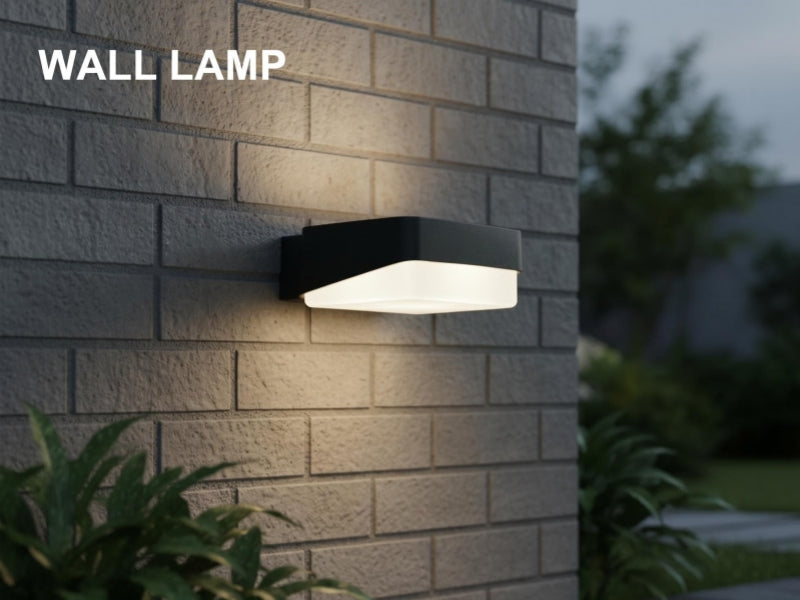 Anthracite LED Outdoor Light IP65 A-Pukaki 3000K - Galaxy Lighting NZ