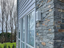 Outdoor Light A104-Black - Galaxy Lighting NZ