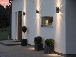Black Outdoor Light A108-B - Galaxy Lighting NZ