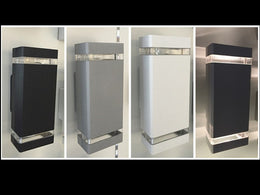 Outdoor Light A108-Grey - Galaxy Lighting NZ