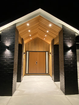 Black Outdoor Light A109-B - Galaxy Lighting NZ