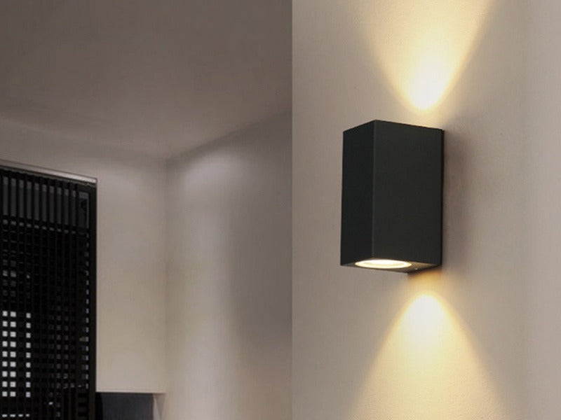 Up/Down LED Outdoor Light A802-Black - Galaxy Lighting NZ