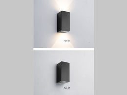 Black Outdoor Light A109-B - Galaxy Lighting NZ