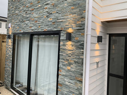 Black Outdoor Light A109-B - Galaxy Lighting NZ