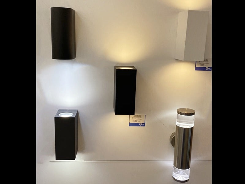Up/Down Outdoor Light A124-Black - Galaxy Lighting NZ