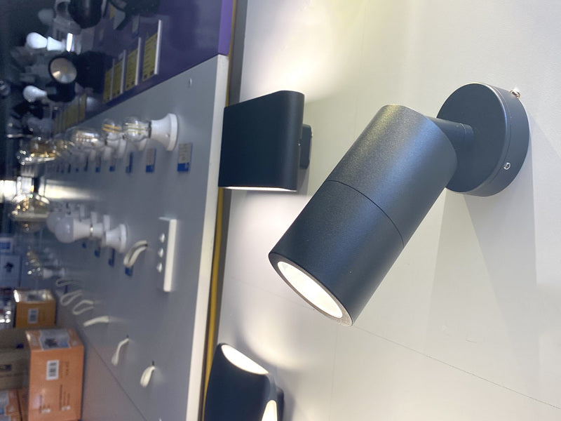 Black Tiltable Outdoor Light ,Spotlight IP65 A118 - Galaxy Lighting NZ