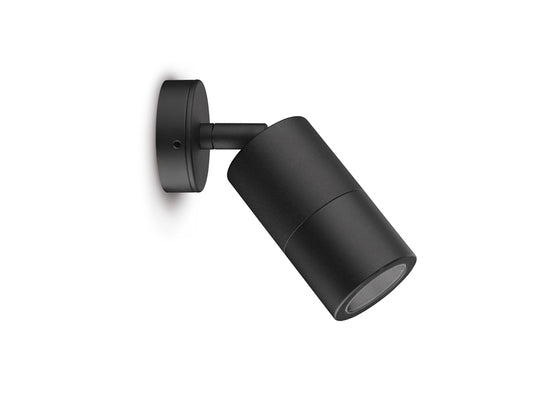 Black Tiltable Outdoor Light ,Spotlight IP65 A118 - Galaxy Lighting NZ