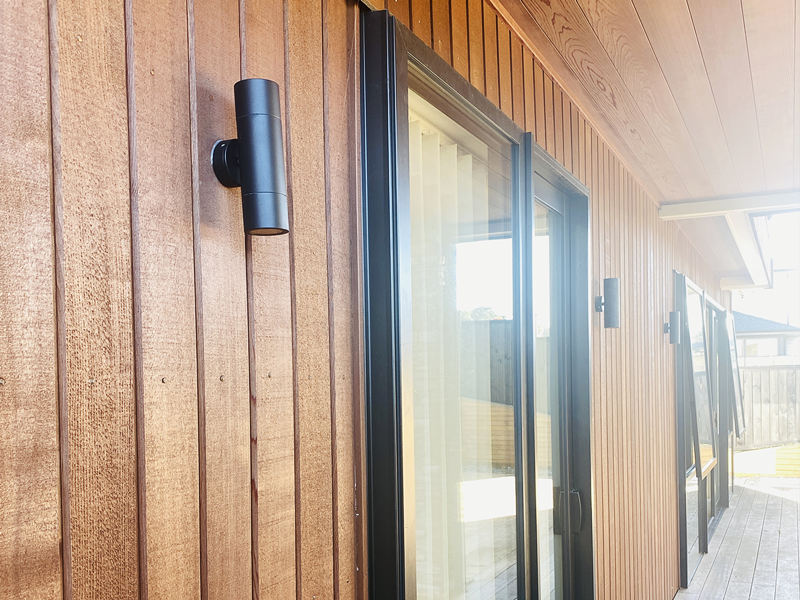 Black Up/Down Outdoor Light A123-B - Galaxy Lighting NZ