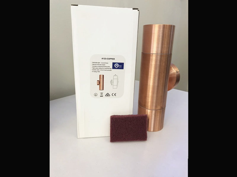 Copper Up/Down Outdoor Light A123-Copper - Galaxy Lighting NZ
