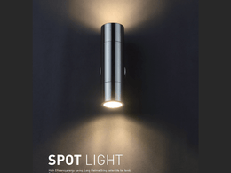 Up/Down Outdoor Light A123-Silver - Galaxy Lighting NZ