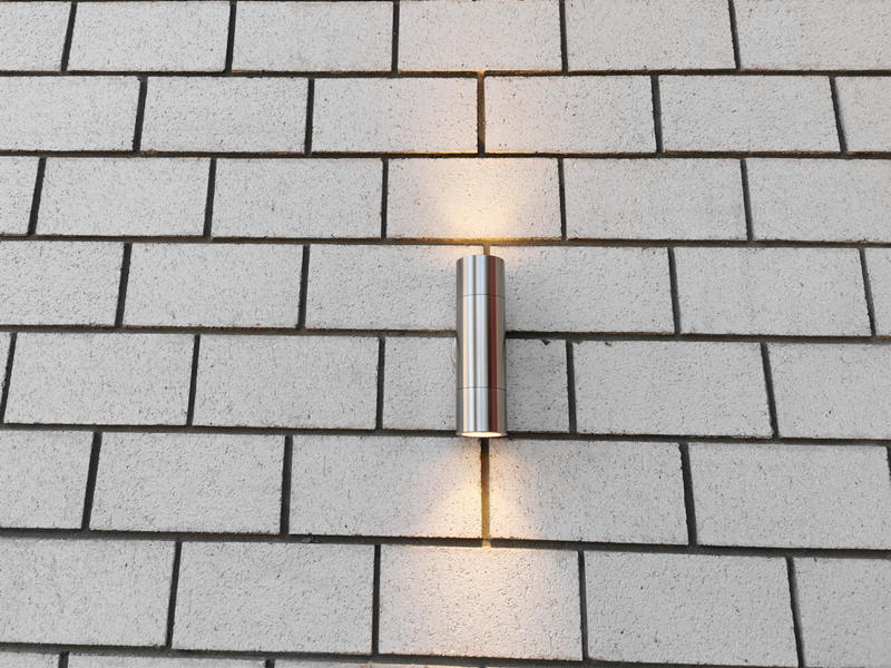 Up/Down Outdoor Light A123-Silver - Galaxy Lighting NZ