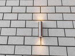 Up/Down Outdoor Light A123-Silver - Galaxy Lighting NZ