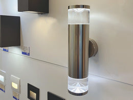 Up/Down Outdoor Light A124-Silver - Galaxy Lighting NZ
