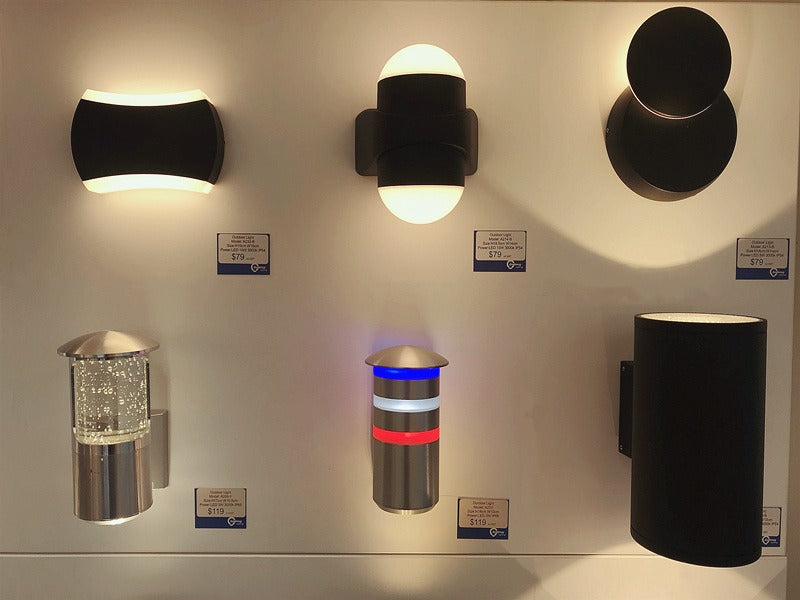 Black LED Outdoor Light A214-B(DEMO) - Galaxy Lighting NZ