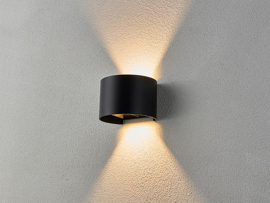 Up/Down LED Outdoor Light A202-Black - Galaxy Lighting NZ