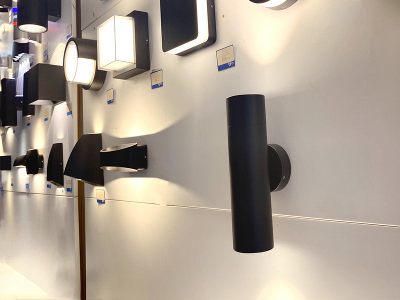 LED Black Up/Down Outdoor Light IP65 A206-B-CCT - Galaxy Lighting NZ