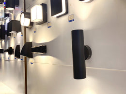 LED Black Up/Down Outdoor Light IP65 A206-B-CCT - Galaxy Lighting NZ