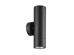LED Black Up/Down Outdoor Light IP65 A206-B-CCT - Galaxy Lighting NZ