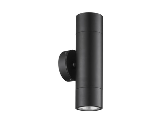 LED Black Up/Down Outdoor Light IP65 A206-B-CCT - Galaxy Lighting NZ