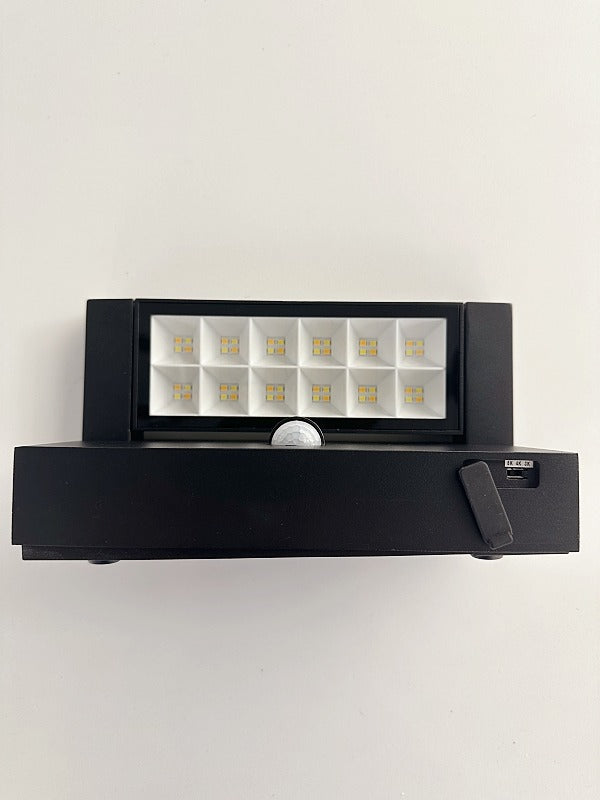 Sensor Black LED Outdoor Light A207-Sensor-CCT - Galaxy Lighting NZ
