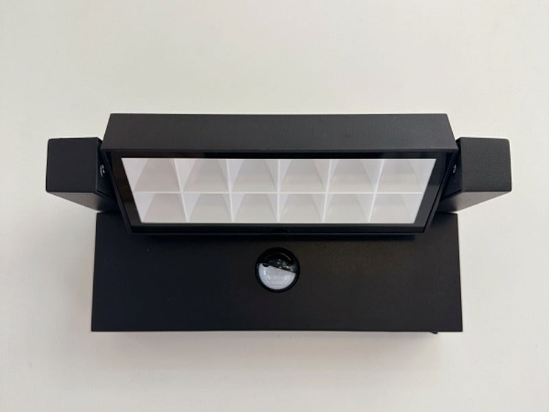 Sensor Black LED Outdoor Light A207-Sensor-CCT - Galaxy Lighting NZ